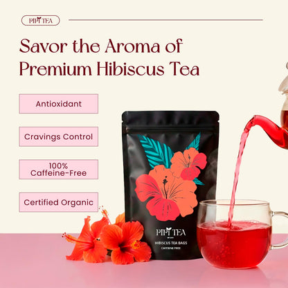 Vibrant Organic Hibiscus Tea