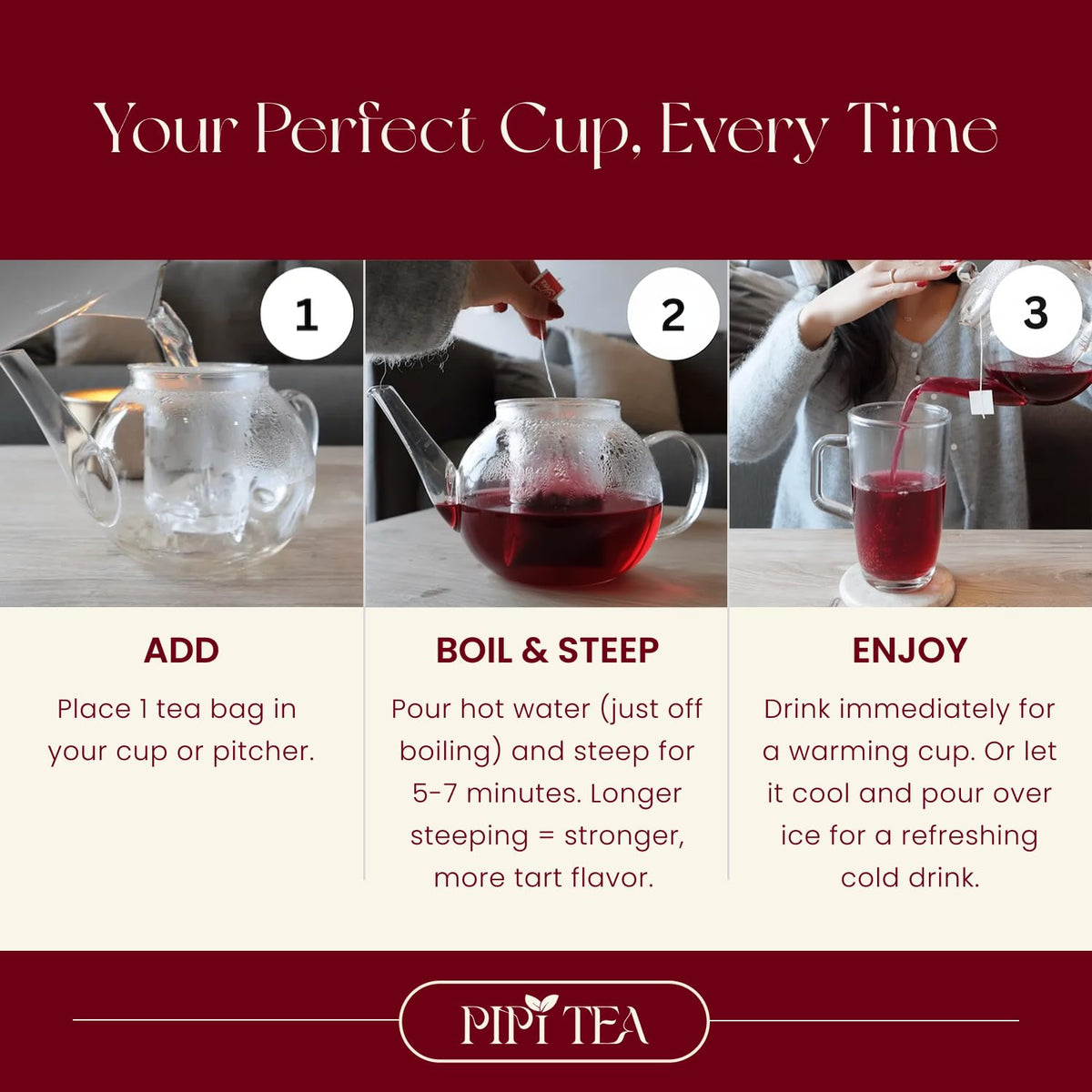 Vibrant Organic Hibiscus Tea