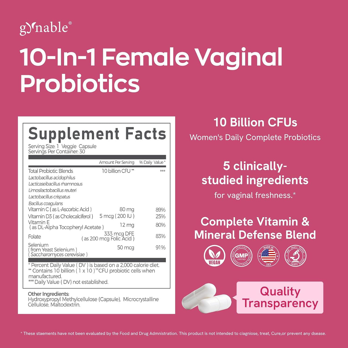 Vaginal Balance & Confidence Support